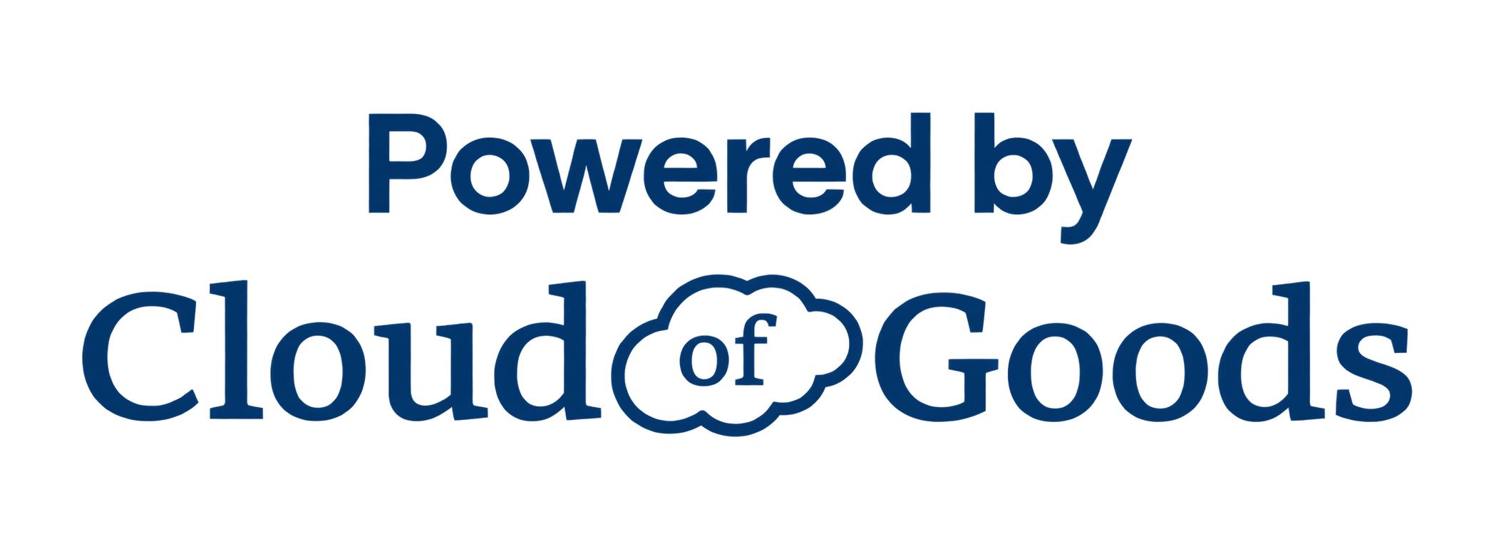 Powered by Cloud of Goods